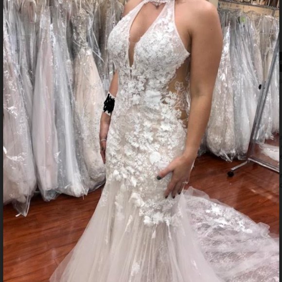 ENZOANI ELYSEE EMELIE WEDDING DRESS - Picture 5 of 6